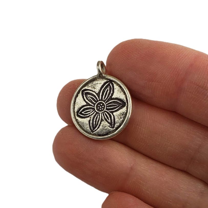 Lotus Coin Charm - Image 2